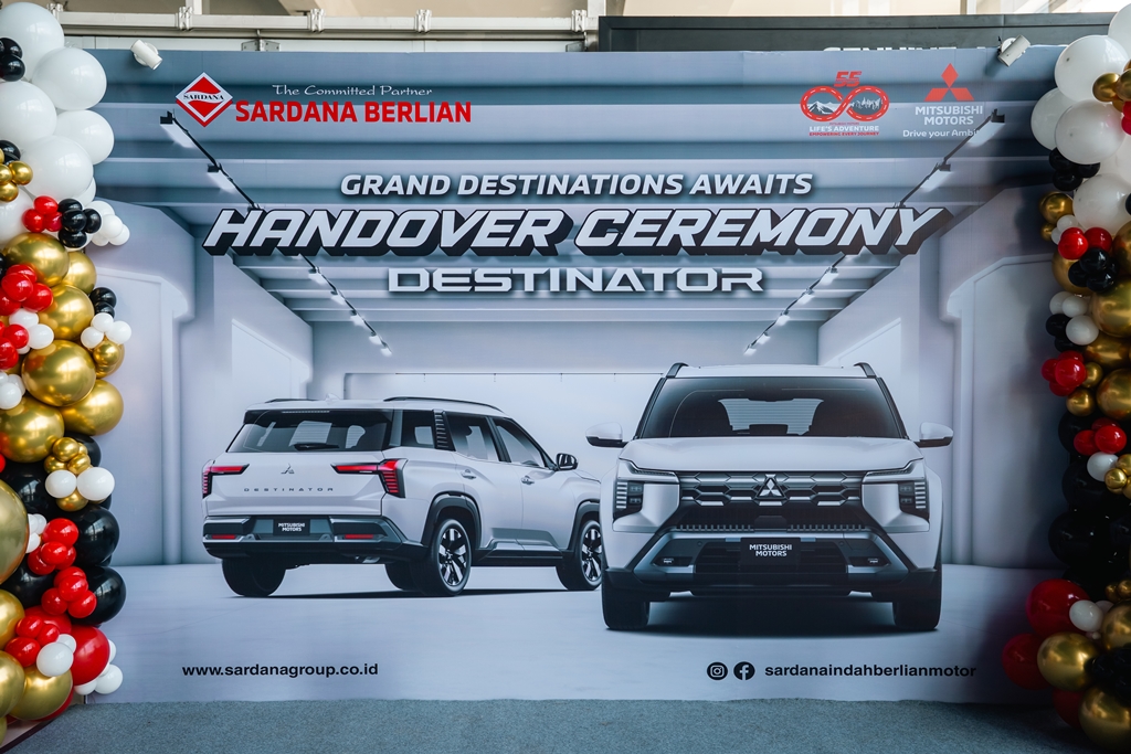 Dealer Sardana IndahBerlian Motor Selenggarakan ‘Handover Ceremony’ Untuk Konsumen Mitsubishi Destinator di Medan 